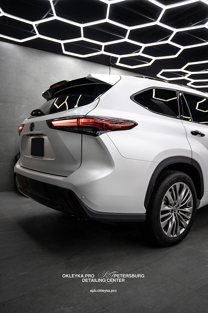 Toyota Highlander — сделали большой комплекс работ 